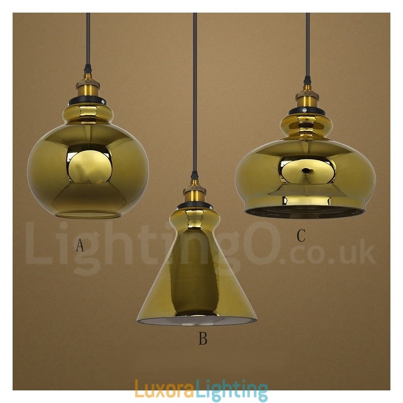 Designer Touch Decorative European Glass Pendant Light
