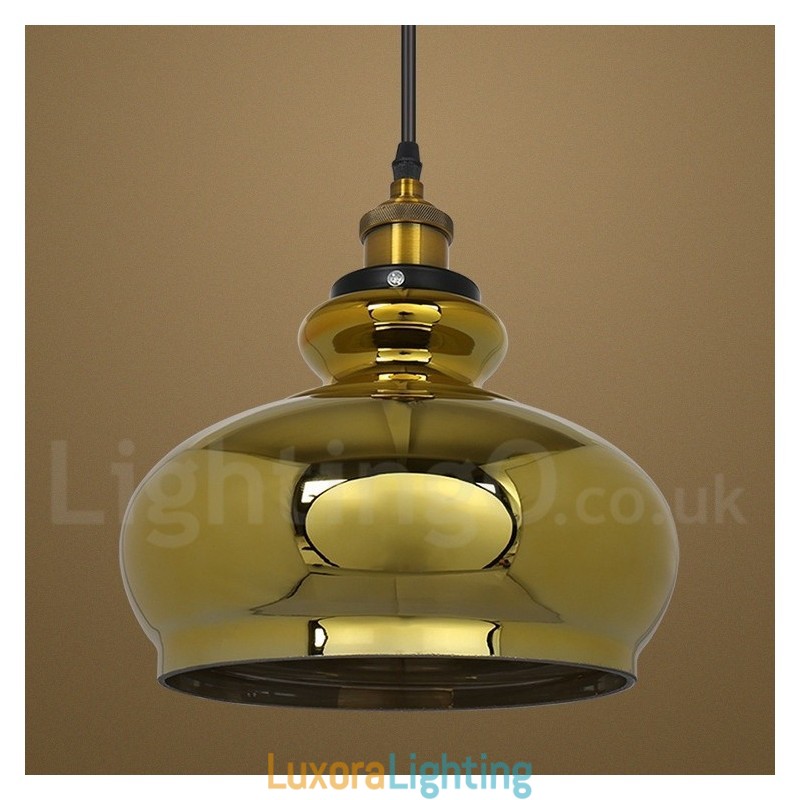 Designer Touch Decorative European Glass Pendant Light
