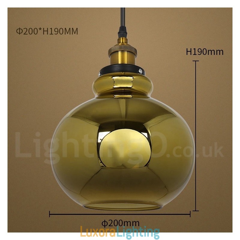 Designer Touch Decorative European Glass Pendant Light