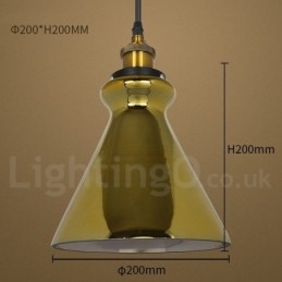 Designer Touch Decorative European Glass Pendant Light