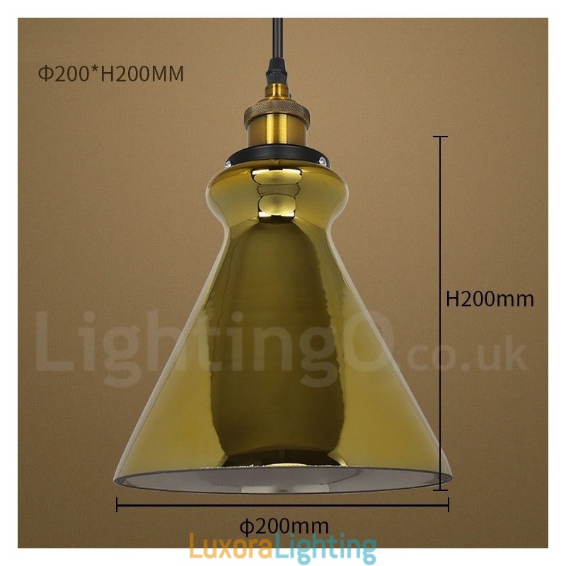 Designer Touch Decorative European Glass Pendant Light