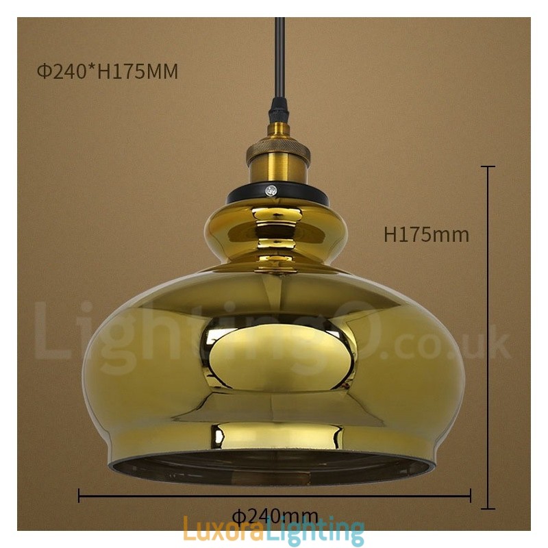 Designer Touch Decorative European Glass Pendant Light