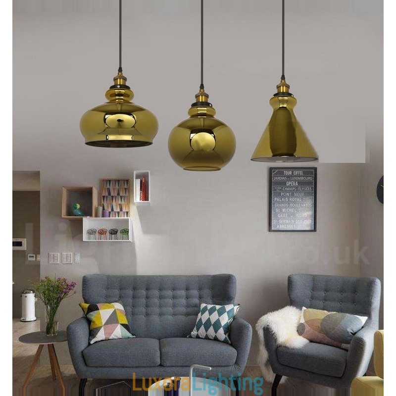 Designer Touch Decorative European Glass Pendant Light