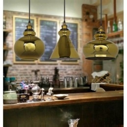 Designer Touch Decorative European Glass Pendant Light