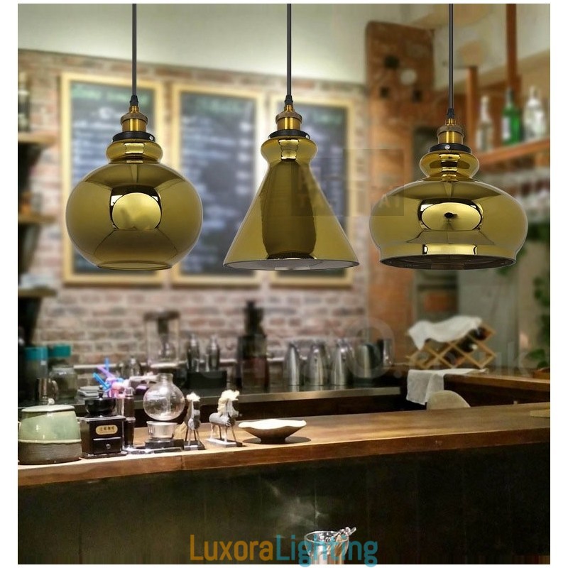 Designer Touch Decorative European Glass Pendant Light
