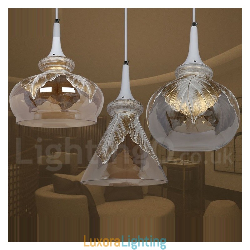Designer Touch Decorative European Modern Contemporary Lounge Glass Pendant Light