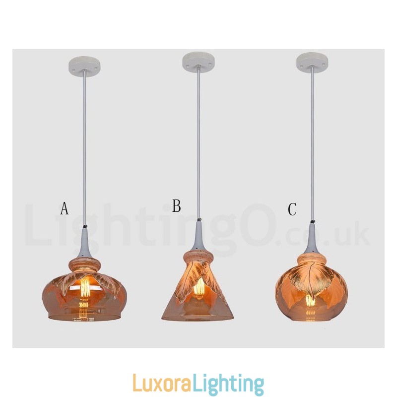 Designer Touch Decorative European Modern Contemporary Lounge Glass Pendant Light