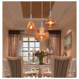 Designer Touch Decorative European Modern Contemporary Lounge Glass Pendant Light
