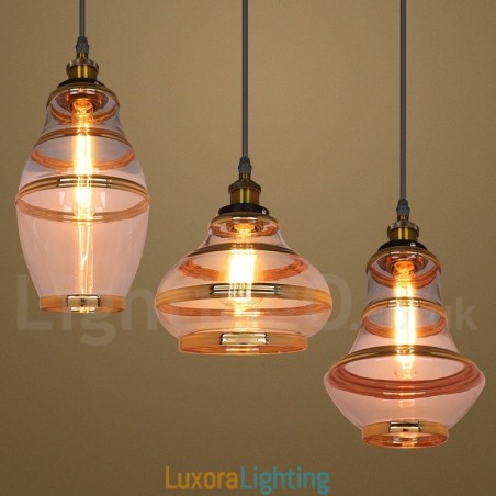 Designer Touch Decorative Bar Lounge European Glass Pendant Light