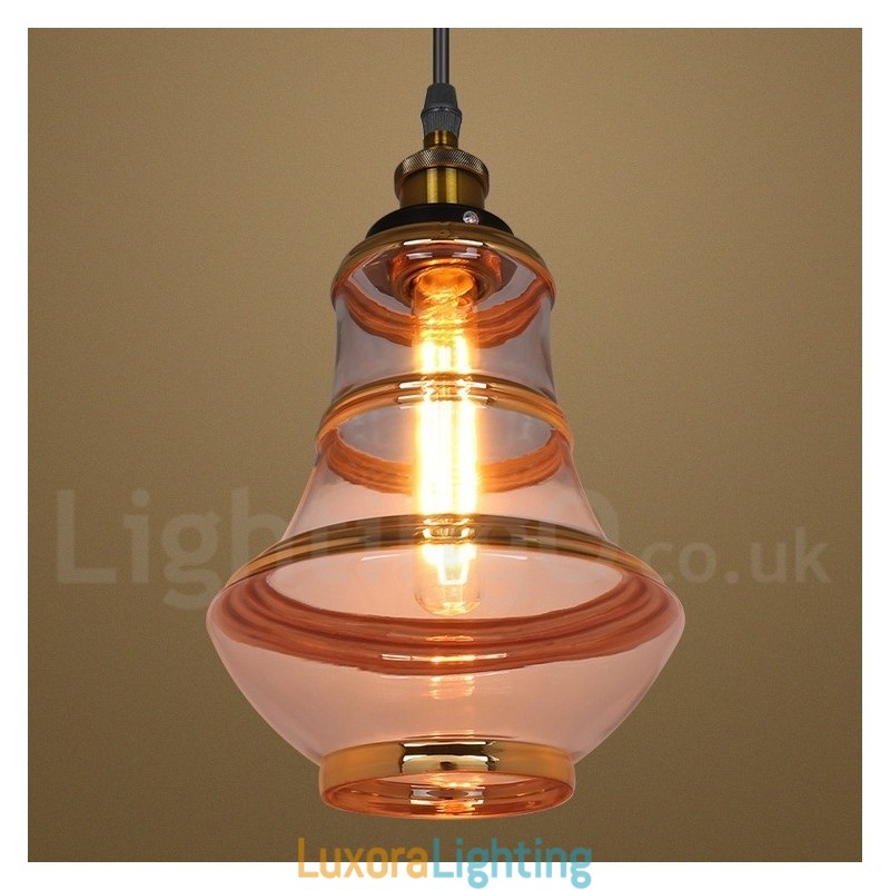 Designer Touch Decorative Bar Lounge European Glass Pendant Light