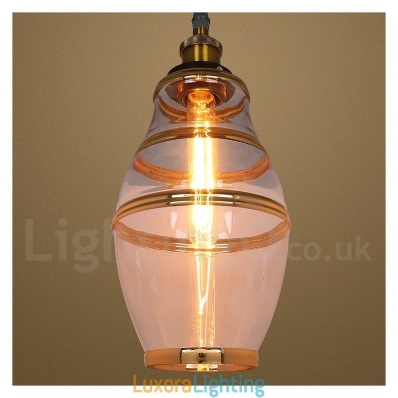 Designer Touch Decorative Bar Lounge European Glass Pendant Light