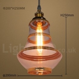 Designer Touch Decorative Bar Lounge European Glass Pendant Light