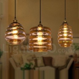 Designer Touch Decorative European Glass Pendant Light Cafe Lounge Pendant Lamp