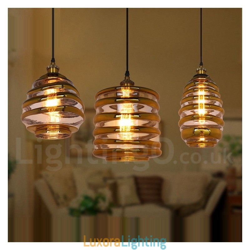 Designer Touch Decorative European Glass Pendant Light Cafe Lounge Pendant Lamp
