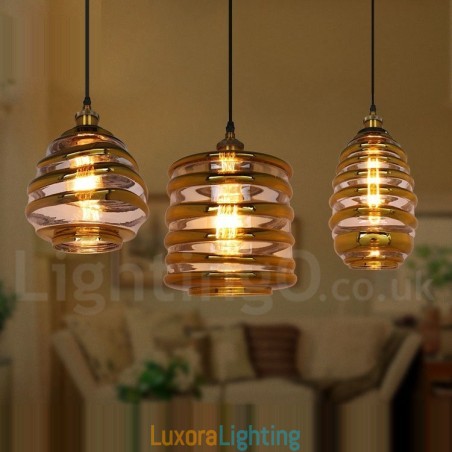 Designer Touch Decorative European Glass Pendant Light Cafe Lounge Pendant Lamp