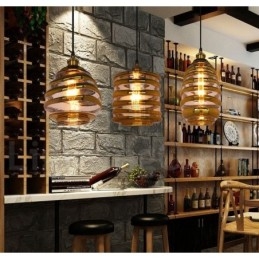Designer Touch Decorative European Glass Pendant Light Cafe Lounge Pendant Lamp