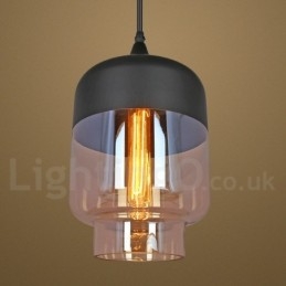 Designer Touch Decorative Rustic Glass Pendant Light European Lounge Pendant Lamp