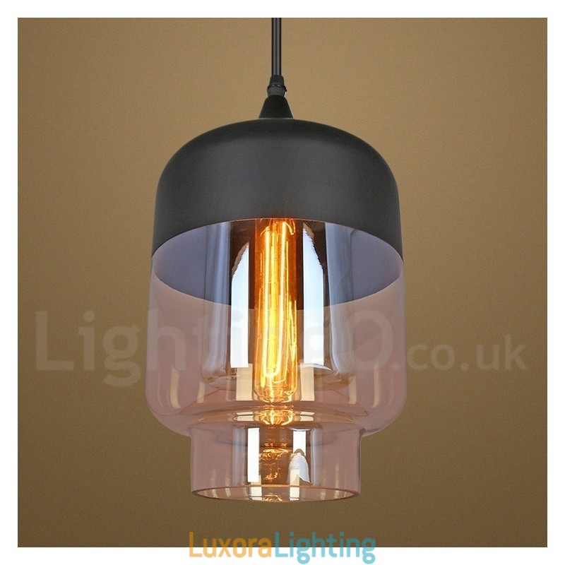 Designer Touch Decorative Rustic Glass Pendant Light European Lounge Pendant Lamp