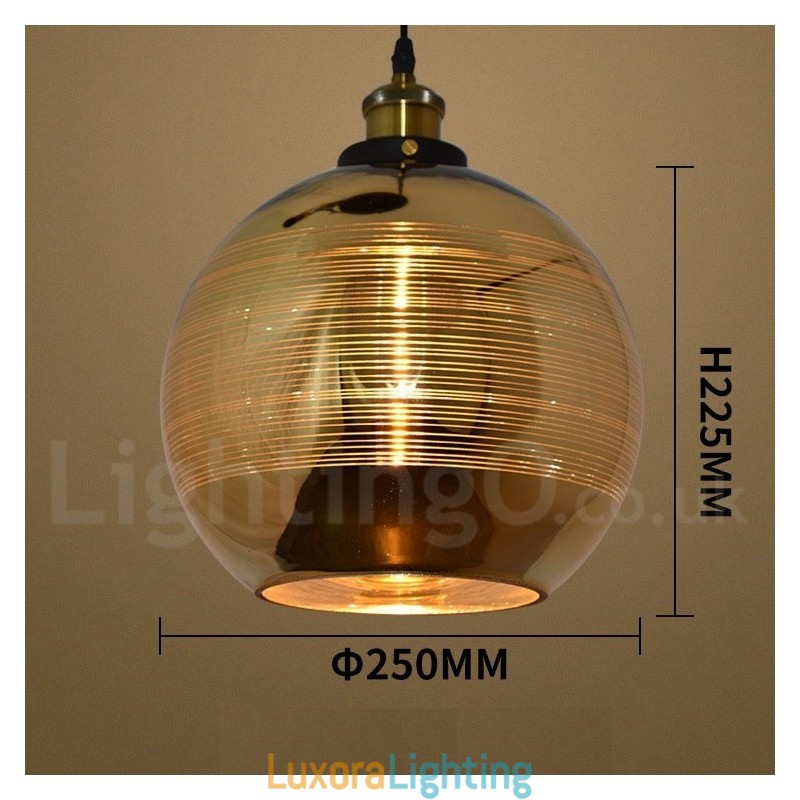 Designer Touch Decorative European Glass Pendant Light Cafe Pendant Lamp