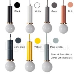 Designer Touch Decorative 1 Light Nordic Style Modern Contemporary Cafe Pendant Light