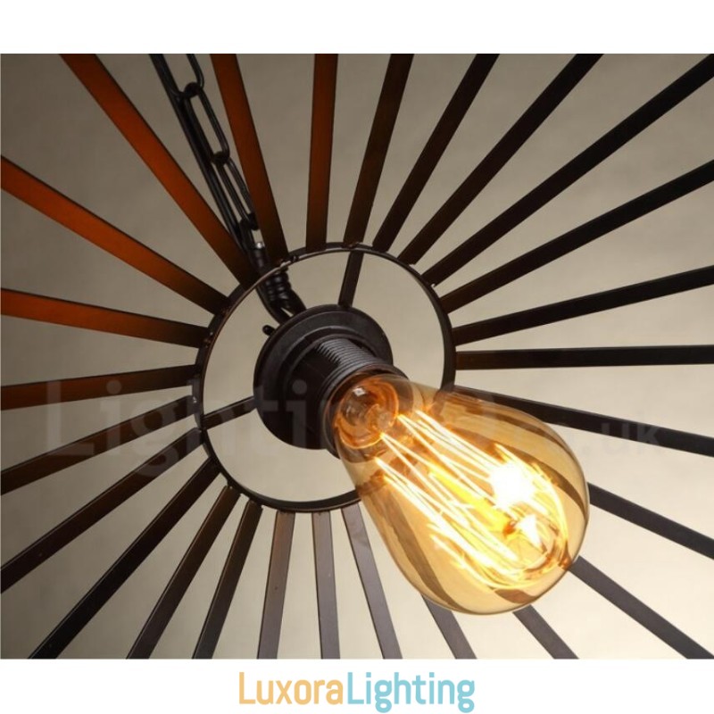 Designer Touch Decorative 1 Light Rustic Lodge Pendant Light Cafe Hemp Rope Pendant Lamp