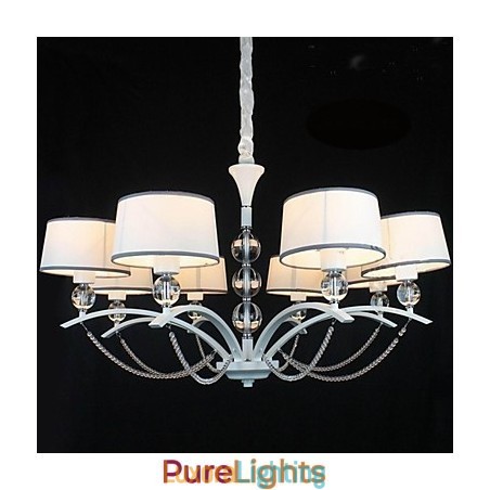 Designer Touch Decorative Crystal Chandelier Azabu Chandelier 8 Lights