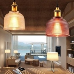 Designer Touch Decorative 1 Light Modern Contemporary Cafe Multi Colours Glass Pendant Light