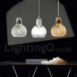 Designer Touch Decorative 1 Light Nordic Style Modern Contemporary Glass Pendant Light