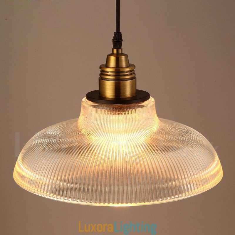 Designer Touch Decorative 1 Light Vintage Glass Pendant Light