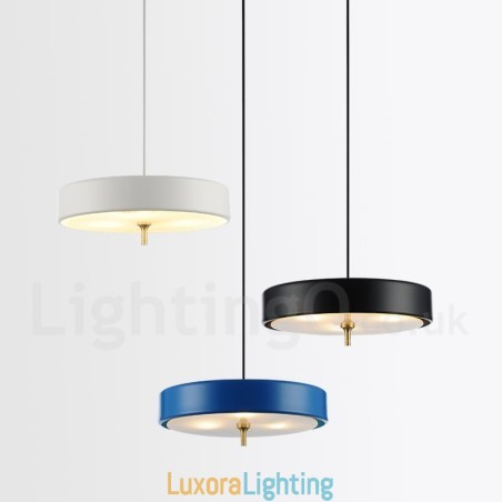 Designer Touch Decorative 1 Light Modern Contemporary Luxury Pendant Light with Glass Shade