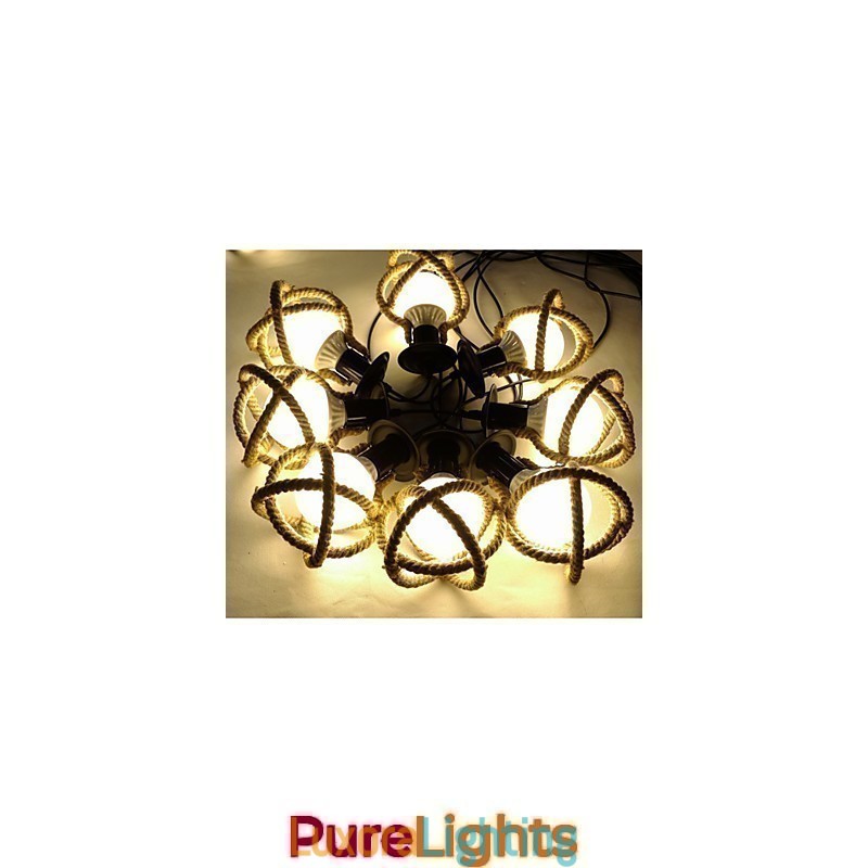 Designer Touch Decorative Rope lamp Chandelier Clothing long Creative The Heavenly Maids Scatter Blossoms. Spider lamp