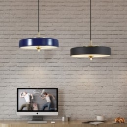 Designer Touch Decorative 1 Light Modern Contemporary Luxury Pendant Light with Glass Shade
