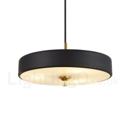 Designer Touch Decorative 1 Light Modern Contemporary Luxury Pendant Light with Glass Shade
