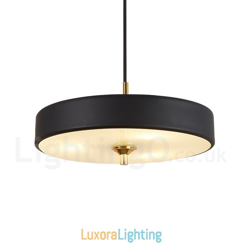Designer Touch Decorative 1 Light Modern Contemporary Luxury Pendant Light with Glass Shade