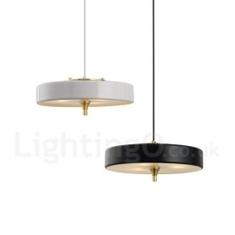Designer Touch Decorative 1 Light Modern Contemporary Luxury Pendant Light with Glass Shade