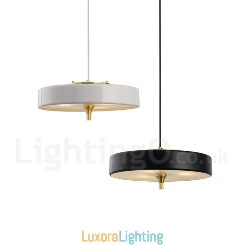 Designer Touch Decorative 1 Light Modern Contemporary Luxury Pendant Light with Glass Shade