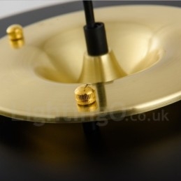 Designer Touch Decorative 1 Light Modern Contemporary Luxury Pendant Light with Glass Shade