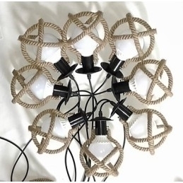 Designer Touch Decorative Rope lamp Chandelier Clothing long Creative The Heavenly Maids Scatter Blossoms. Spider lamp