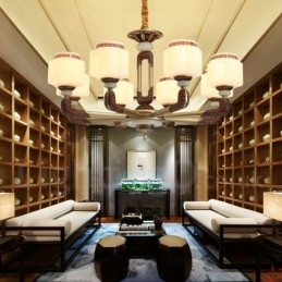 Designer Touch Decorative 8 Light Retro Traditional Zinc alloy Luxury Lobby Chandelier with Glass Shade