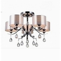 Designer Touch Decorative Modern K9 Crystal Chandelier 6 Lights