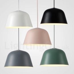 Designer Touch Decorative 1 Light Modern Contemporary Steel Pendant Light with Aluminum alloy Shade