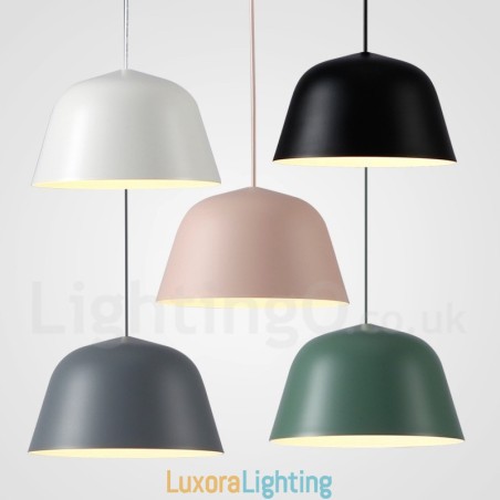 Designer Touch Decorative 1 Light Modern Contemporary Steel Pendant Light with Aluminum alloy Shade