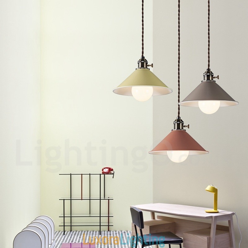 Designer Touch Decorative 1 Light Modern Contemporary Steel Pendant Light with Steel Shade