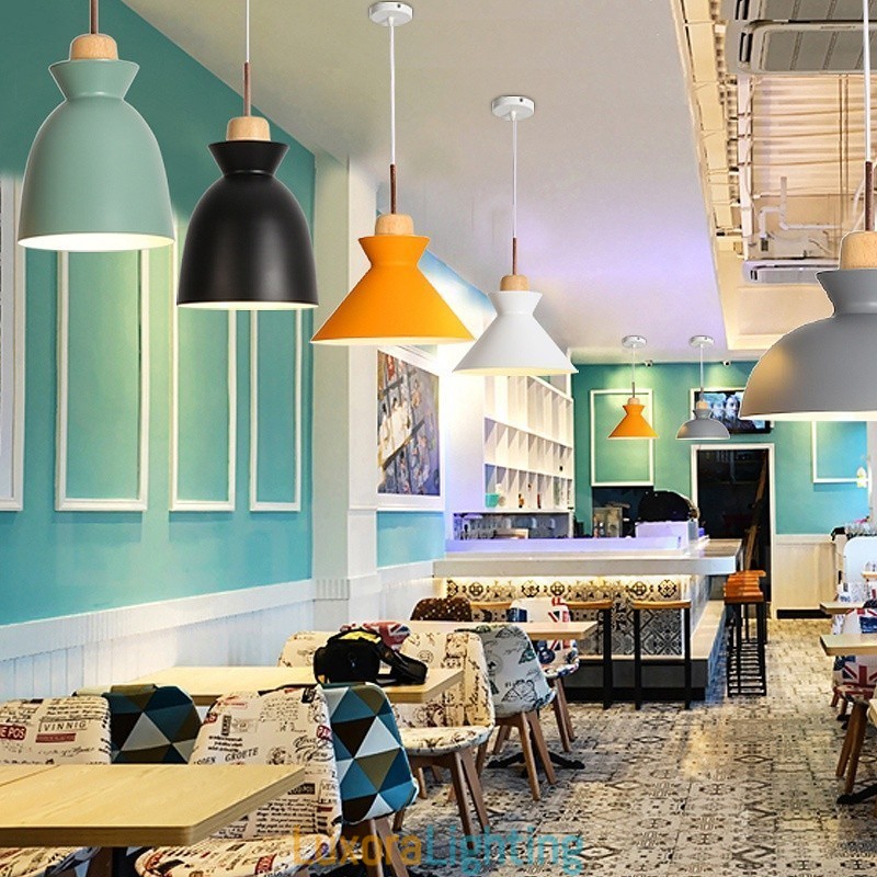 Designer Touch Decorative 1 Light Modern Contemporary Steel Pendant Light with Aluminum alloy Shade