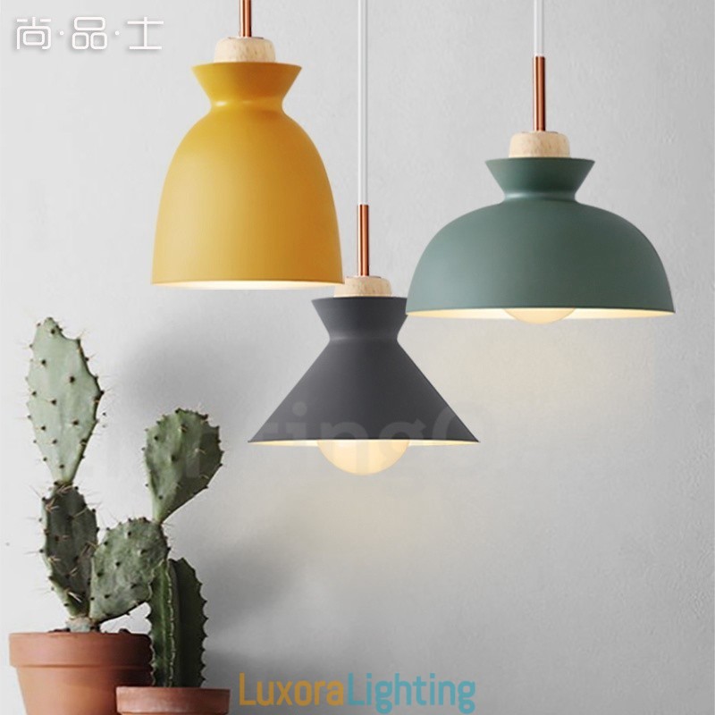 Designer Touch Decorative 1 Light Modern Contemporary Steel Pendant Light with Aluminum alloy Shade