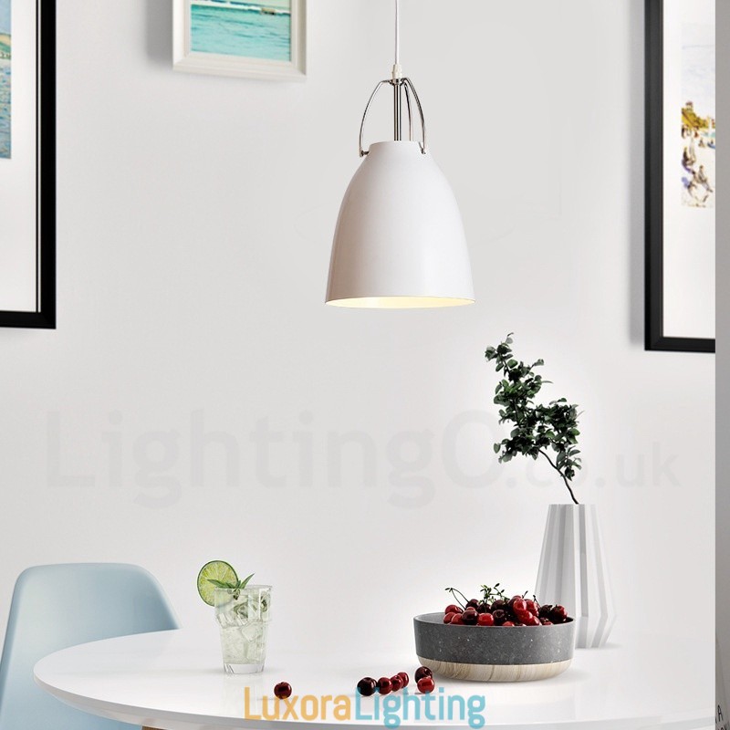 Designer Touch Decorative 1 Light Modern Contemporary Aluminum alloy Pendant Light with Aluminum alloy Shade
