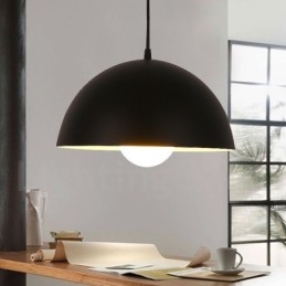Designer Touch Decorative 1 Light Modern Contemporary Steel Pendant Light with Aluminum alloy Shade