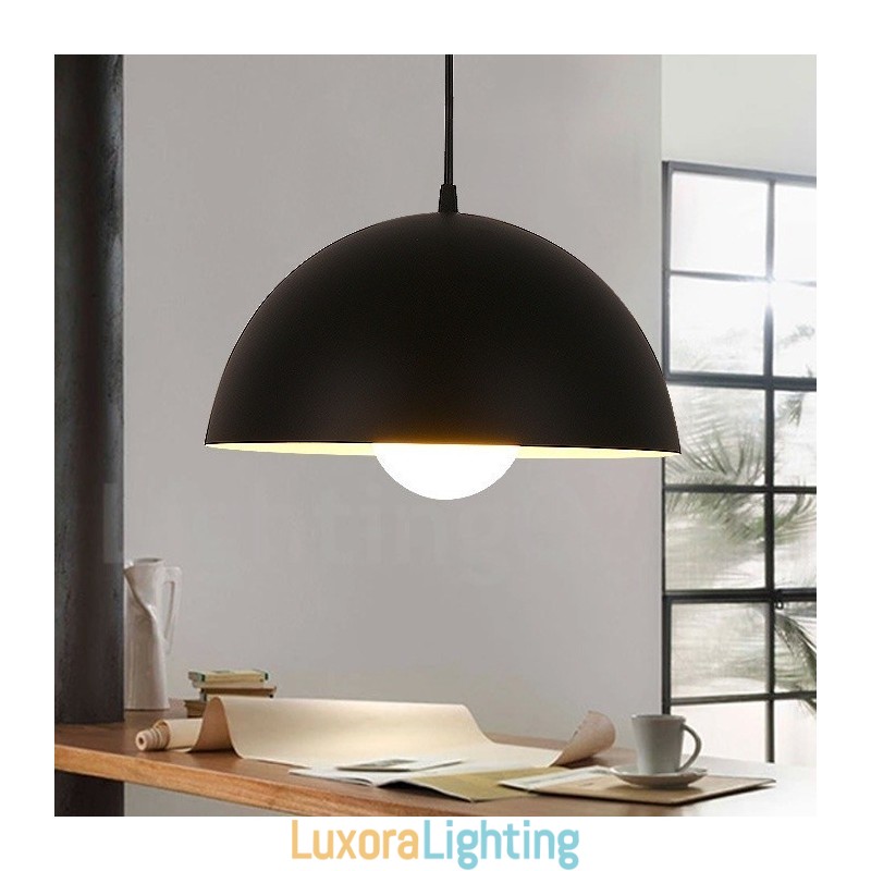 Designer Touch Decorative 1 Light Modern Contemporary Steel Pendant Light with Aluminum alloy Shade