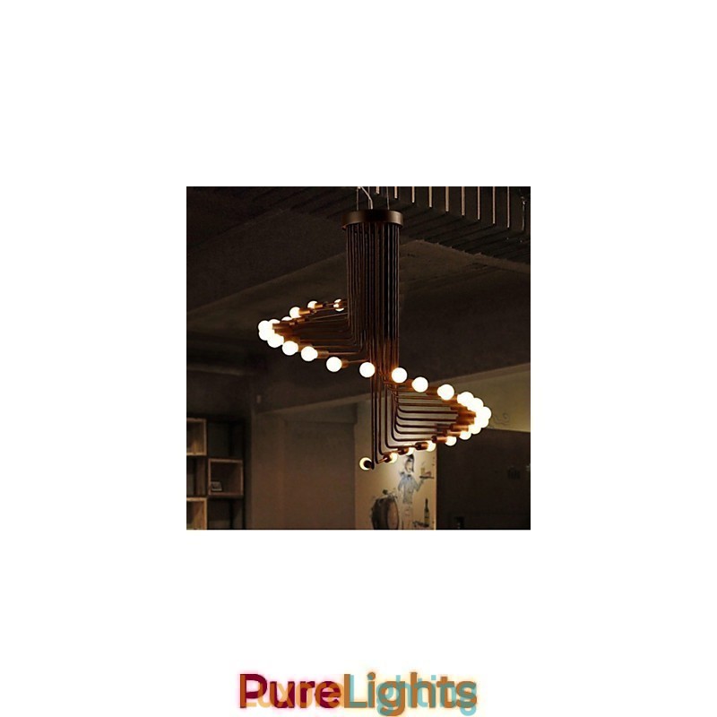 Designer Touch Decorative Country Painting Metal Chandelier