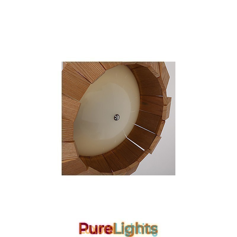 Designer Touch Decorative Chandelier Country Wood Bamboo